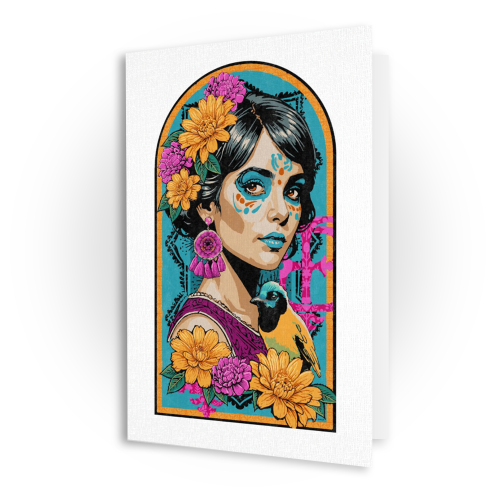 Carnivale Greeting Card