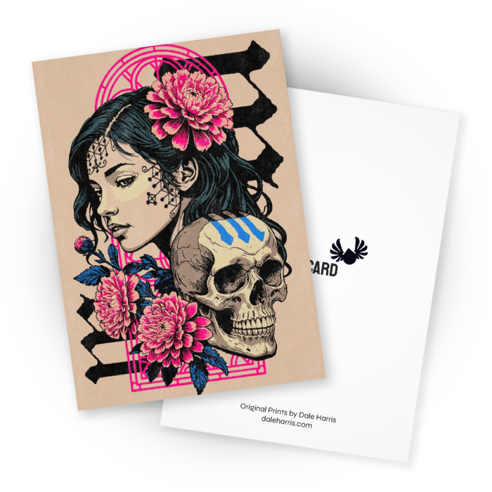 Memento Mori Postcard
