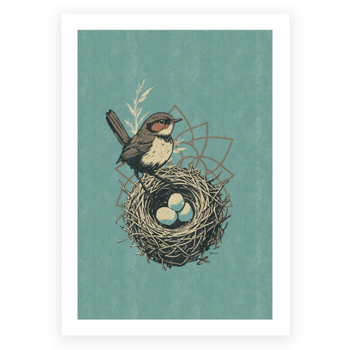 Nest A2 Pigment Print