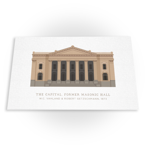 Historic Bendigo The Capital Greeting Card